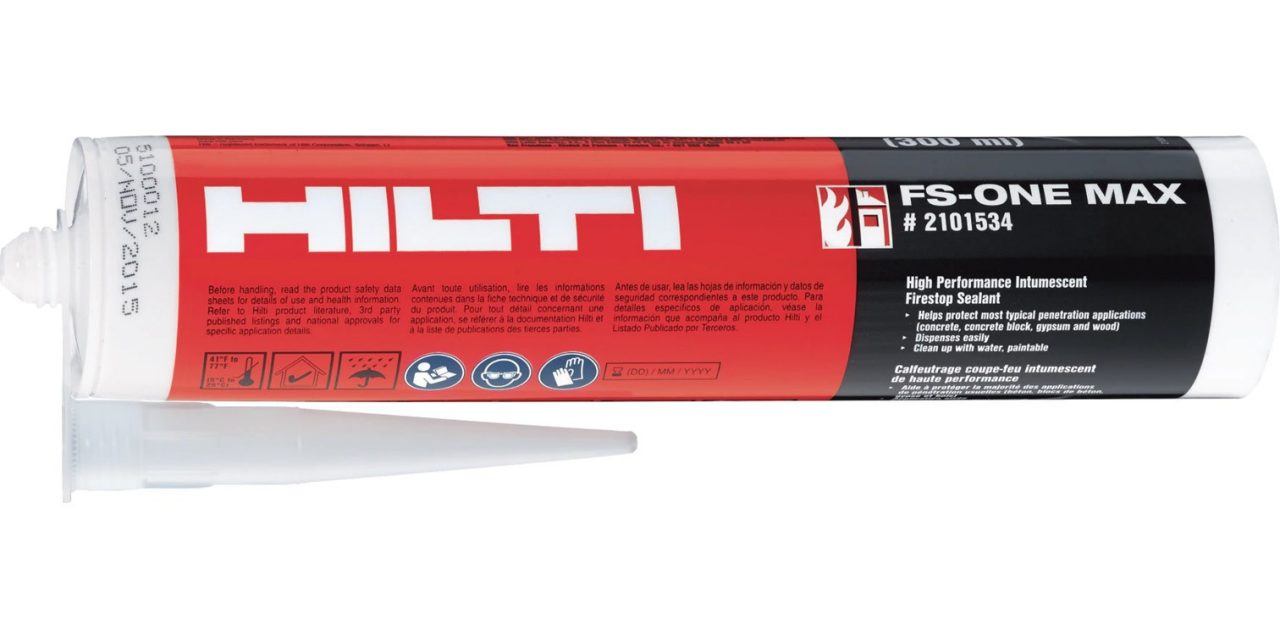 Sellador y sellador proyectable para juntas hilti