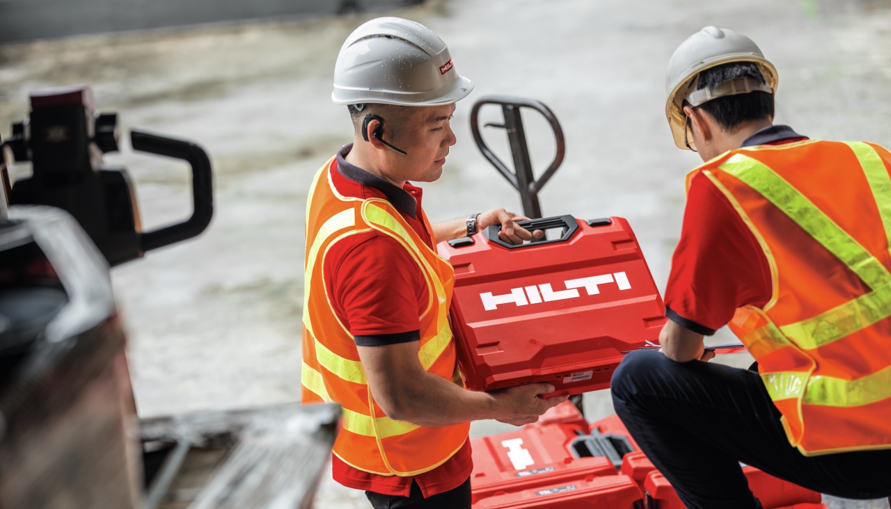 Servicios de entrega de Hilti Colombia