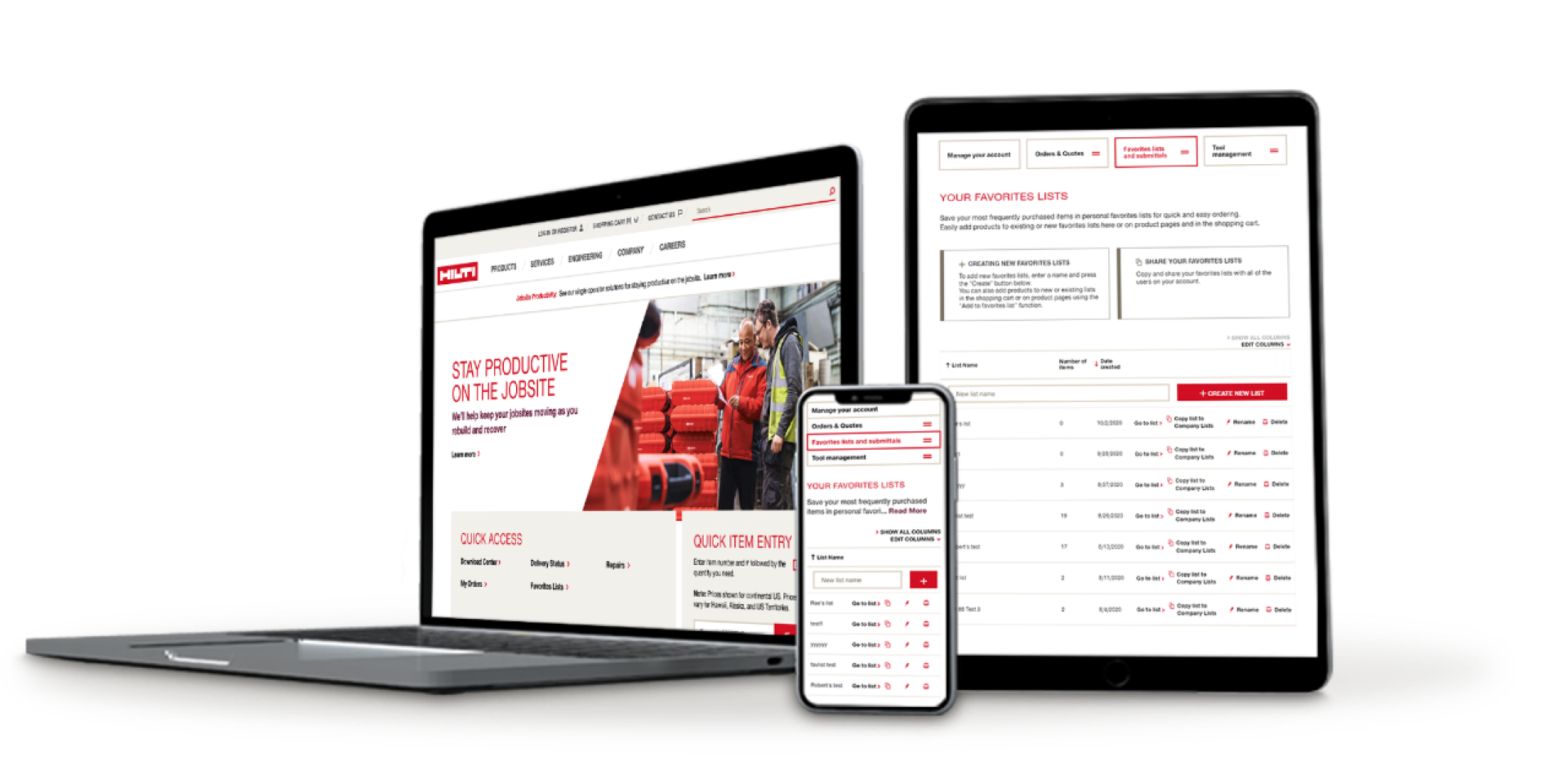 hilti.com.co es mucho más que una tienda en línea