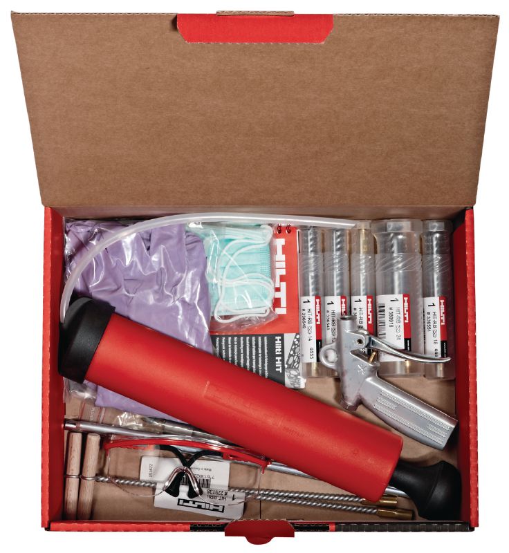 Juego de accesorios Hit Profi Rebar caja