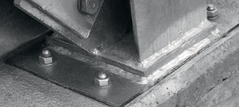 Anclaje acuñado Kwik Bolt 3 Anclaje acuñado de alto desempeño con aprobaciones diarias para concreto no fisurado (acero al carbono) Aplicaciones 1