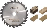 Disco de sierra circular para madera Hoja de sierra circular básica para corte de madera universal