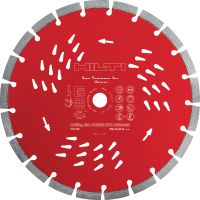 Disco de diamante universal SPX Máximo disco de diamante silencioso con tecnología Equidist para corte superior en diferentes materiales base