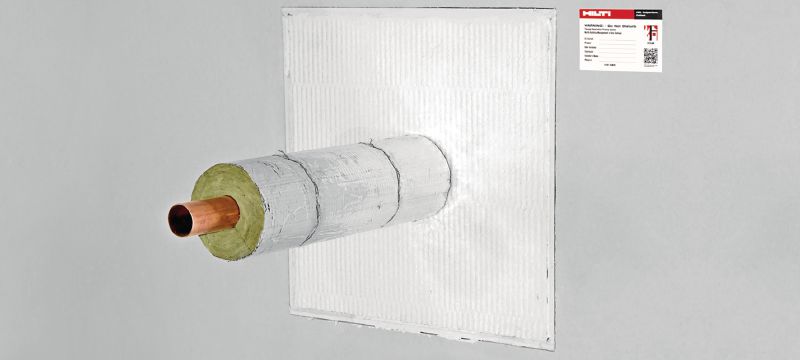 Revestimiento de panel cortafuego CP 670 Sistema de recubrimiento cortafuego para tableros minerales con un amplio rango de aprobación para el sellado de aberturas medianas y grandes Aplicaciones 1