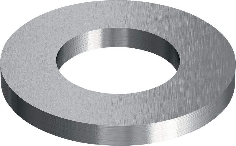 Arandela plana de acero inoxidable (A4) conforme a la norma ISO 7089 Arandela plana de acero inoxidable (A4) conforme a los requisitos de la norma ISO 7089