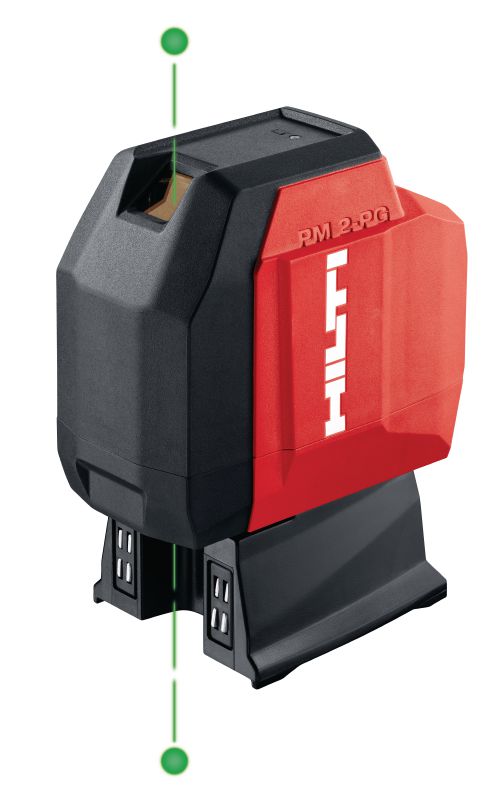 Plomada de láser verde PM 2-PG - Láseres de puntos y líneas - Hilti Colombia