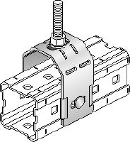 Arandela plana DIN 125 M10 HDG Conector galvanizado en caliente (HDG) para la fijación de varillas roscadas M12 (1/2) y M20 (3/4) a vigas MI Aplicaciones 1