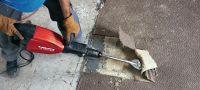 Rascadores de suelo TE-SX FS Cinceles rascadores de suelo afilados TE-S para tareas de retirada de pavimentos y revestimientos con herramientas de demolición Aplicaciones 2