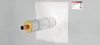 Revestimiento de panel cortafuego CP 670 Sistema de recubrimiento cortafuego para tableros minerales con un amplio rango de aprobación para el sellado de aberturas medianas y grandes Aplicaciones 5
