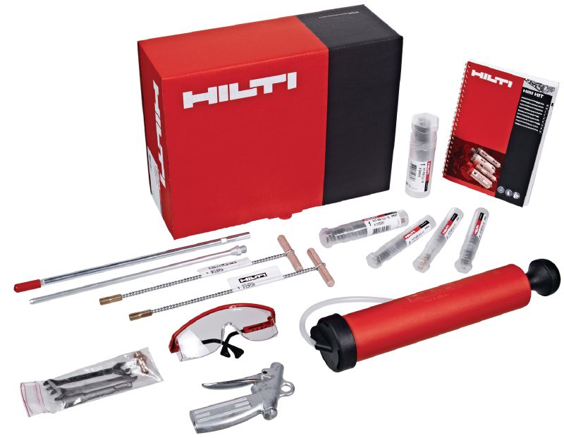 Juego de accesorios Hit Profi Rebar caja